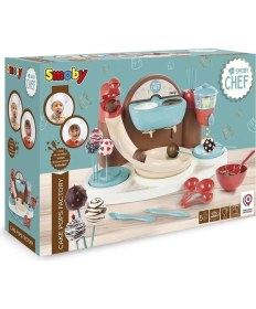 Resim Parla Home 7600312115 Smoby Chef Cake Pops Fabrikası Oyun Seti 