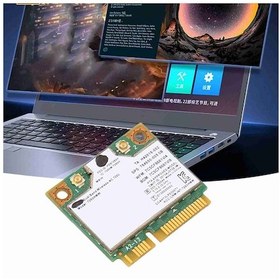 Resim Vkemall 7260hmw Mini Pcıe Ağ Kartı - 1200mbps 2.4/5ghz Dual Band + Bluetooth 4.0 - Win7/10 Uyumlu Lenovo/hp Dışında 