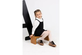 Resim Kids A More Lena Leopar Desenli Kız Çocuk Günlük Ayakkabı Siyah 