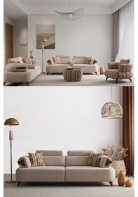 Resim Havana Koltuk Takımı 3+3+1+1 Çok Renkli 