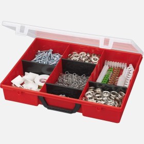 Resim Wisent Organizer 4, 34 Bölümeneli, Kırmızı 