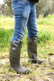 Resim SÜS Mey Ithalat® Pollyboot Vega 40 Numara Boğazlı Poliüratan Çizme 
