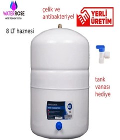Resim Çelik Ve Antibakteriel Su Arıtma Cihazı Tankı.2.2 Galon 8 Lt 