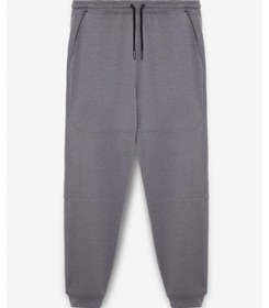 Resim Grimelange BORLAND Erkek Beli Lastikli Kordonlu Yanları Cepli Relaxed Fit Gri Eşofman Altı 