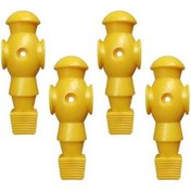 Resim Pazly Suntek 4x Langırt Masası - Erkekler İçin Masa Futbolu Oyuncu Sarı 