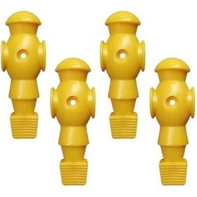 Resim Pazly Suntek 4x Langırt Masası - Erkekler İçin Masa Futbolu Oyuncu Sarı 