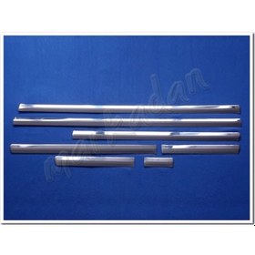 Resim Vw T5 Transporter Uzun Şasi Çift Sürgülü Krom Yan Kapı Çıtası 200 