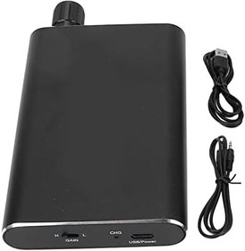 Resim CCYLEZ HiFi Kulaklık Amplifikatörü, 600mAH Şarj Edilebilir Pilli 3.5mm AUX Kulaklık Amplifikatörü, MP3, MP4, tablet, müzik çalar, akıllı telefon, bilgisayarlar için HiFi Kulaklık Amplifikatörü 