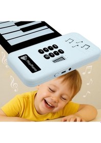 Resim Magicvoice S3037c Renkli 37 Tuşlu Roll Up Silikon Piyano 