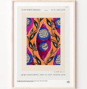 Resim Oryantal Çiçek Poster II 