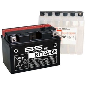 Resim Bt12a-bs Motosiklet Aküsü Sulu 