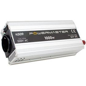 Resim Powermaster Invertör 24-220 Volt 1000 Va Pm4509 