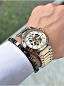 Resim Bentini Erkek Kol Saati - Otomatik Mekanizma, Takvimli, Çelik Kasa & Kordon, Su Geçirmez, 2 Yıl Garantili 