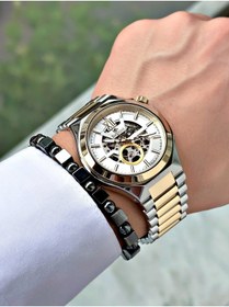 Resim Bentini Erkek Kol Saati - Otomatik Mekanizma, Takvimli, Çelik Kasa & Kordon, Su Geçirmez, 2 Yıl Garantili 