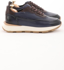 Resim Faruk balkanas Venüs Model Silikon Taban Hakiki Deri Erkek Sneakers Ayakkabı 