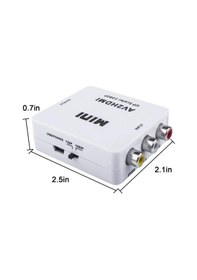 Resim Rca To Hdmi Tos Av Çevirici Dönüştürücü Converter Mg-2120 1080P T (374096434) 