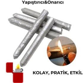 Resim Genel Markalar Toz Özlü Alüminyum Kaynak Çubuk Yapıştırıcı Onarıcı Sağlam Yapıştırma Paketi (Silikon İçerikli) 