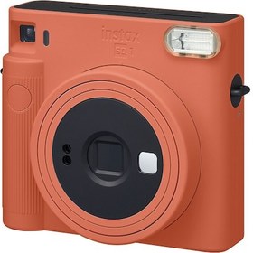 Resim Fujifilm Instax SQ1 Terracotta Fotoğraf Makinesi + 20'li Kare Film + Pleksi Çerçeve 