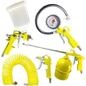 Resim Bhd 5 Parça Hava Tabancası Seti 00243 