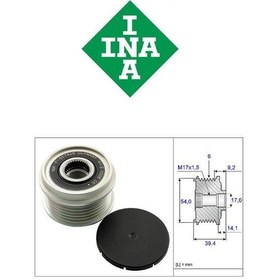 Resim Alternatör Kasnağı Megane 4 1,5dci Doblo Fiorino Linea Punto / Evo 1,3d Astra G H 1,4 1,3d 535015110 
