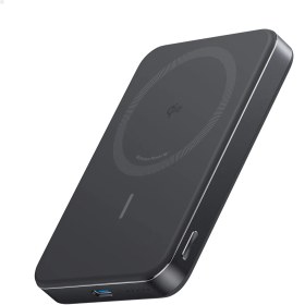 Resim Anker Maggo Powerbank (10.000 mAh, İnce Tasarım) - Qi2 Sertifikalı 15W Kablosuz Çıkış - 30W Kablolu Şarj - Siyah - A1664 