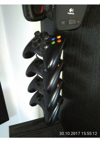 Resim Opencart 4x Xbox 360 Denetleyici Duvara Montaj Sadece Plastik Aparattır 