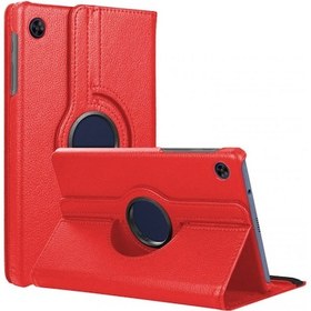 Resim Lenovo Uyumlu Tab M8 Döner Standlı 8" inç Tablet Kılıfı 