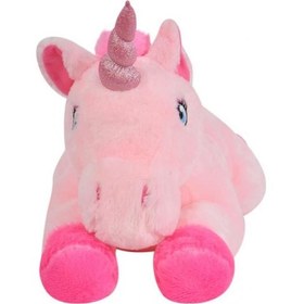 Resim Melek At Unıcorn 50 cm Pembe Pelüş Çocuk Oyuncak 