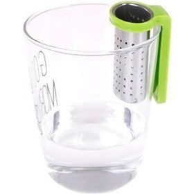 Resim Paslanmaz Çelik Çay Süzgeci Asılabilir Bitki Çayı Süzgeci Bitki Ç 