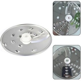 Resim Novahub Türkçe 115mm Çap Doğrama Bloğu Yan Dilim, Thermomix Tm6/tm5 İçin Paslanmaz Çelik Rende 