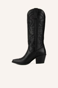 Resim Marcatelli Siyah Lesbos Western Çizme 