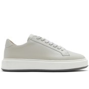 Resim Derimod Erkek Beyaz Kalın Tabanlı Bağcıklı Deri Sneaker 25SFD630718 