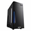 Resim Vento TA-K61 400W USB 3.2 ATX Mid Tower Siyah Kasa 