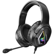 Resim Xindoker Onıkuma X2 Oyuncu Kulaklığı, 40mm Sürücü, Rgb Işıklı, Mikrofonlu Kablolu Bilgisayar Kulaklığı 10" 