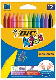 Resim Bic Silinebilir Pastel Boya 12 Li Kutu 3270220000341 