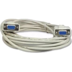 Resim Boblov 5 Metre Dişi Dişi RS232 9 Pin Seri Kablo Db9 