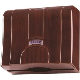 Resim Palex Standart Z Katlı Kağıt Havlu Dispenseri Ahşap Görünümlü Kahverengi 