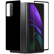 Resim Samsung Galaxy Z Fold 2 Htstore Ön Arka 5D Full Ekran Koruyucu 