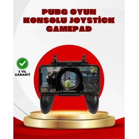Resim İlk El Grup Ieg™ Pubg Mobile Uyumlu Joystick ve Parmak Tetikli Oyun Gamepadi 