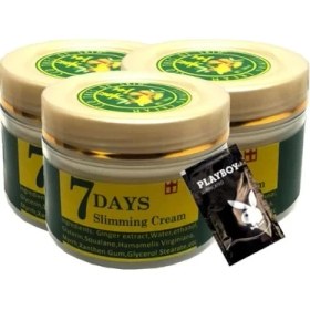 Resim Buğz 7days Ginger 3x Adet Miracle Slimming Cream 100 ml Sel Kremi SNMP20399 + 1 Adet Jel Hediye 