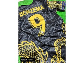 Resim Real Madrid Benzema Özel Tasarım Forması - Dragon 