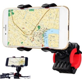 Resim Bisiklet Telefon Tutucu Motorsiklet Telefon Tutucu Navigasyon Siyah 