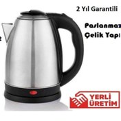 Resim Maress Su Isıtıcısı Çelik Kettle (KETIL) 1.8 Lt 1.8 Litre 