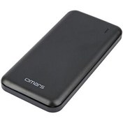Resim Omars OMPB024 10000 mAh 3 Portlu Çift USB-A ve Type-C PD20W Hızlı Şarj Powerbank Omars