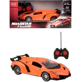Resim Roadstar 1:16 Şarjlı Uzaktan Kumandalı Araba Lamborghini Turuncu 