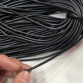 Resim 10 yarda Siyah Naylon Balmumu İpi, 1mm Kalınlık, Dayanıklı Kendin Yap Takı Yapımı İçin Boncuk İpi, Bilezik, Kolye Yapımı - Boncuk İpleri ve İplikler 