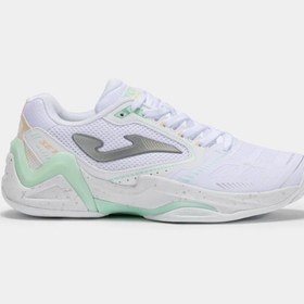 Resim Joma Set Kadın Beyaz Toprak Kort Tenis Ayakkabısı TSELS2502C 