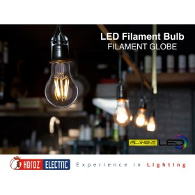 Resim Repplam Horoz 8W Rustik LED Ampul Günışığı E27 Duylu Dekoratif Ampul Flamanlı 900 Lümen 