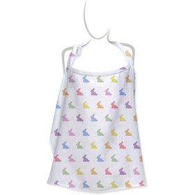 Resim Müslin Bebek Emzirme Önlüğü - Rainbow Lapin 