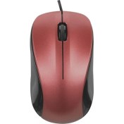 Resim Everest SM-215 USB Kırmızı 1200DPI Optik Mouse Kablolu (Kablo Uzunluğu 110CM) 
